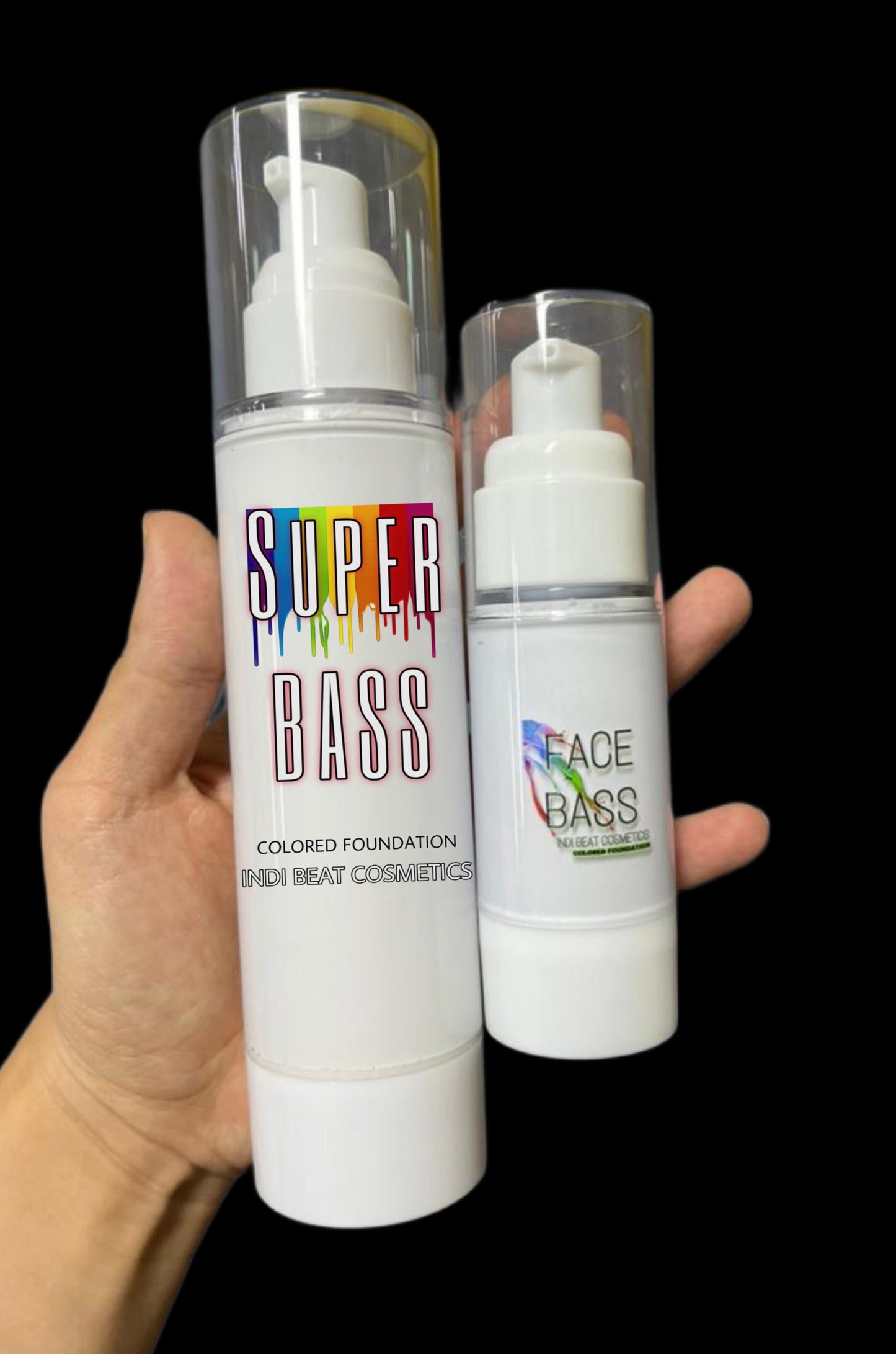 Super Bass White Colored Foundation