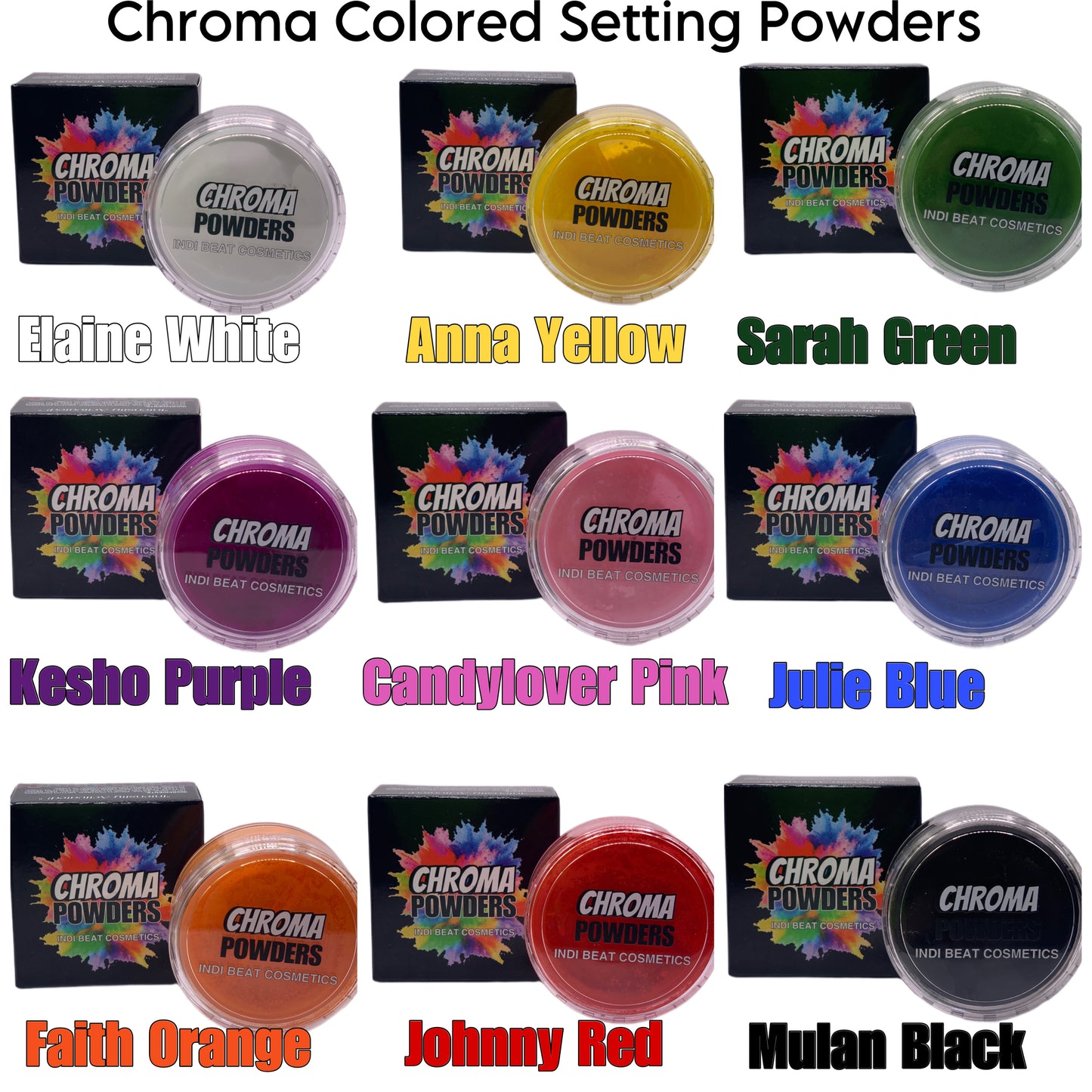 Chroma Blue Setting Powder