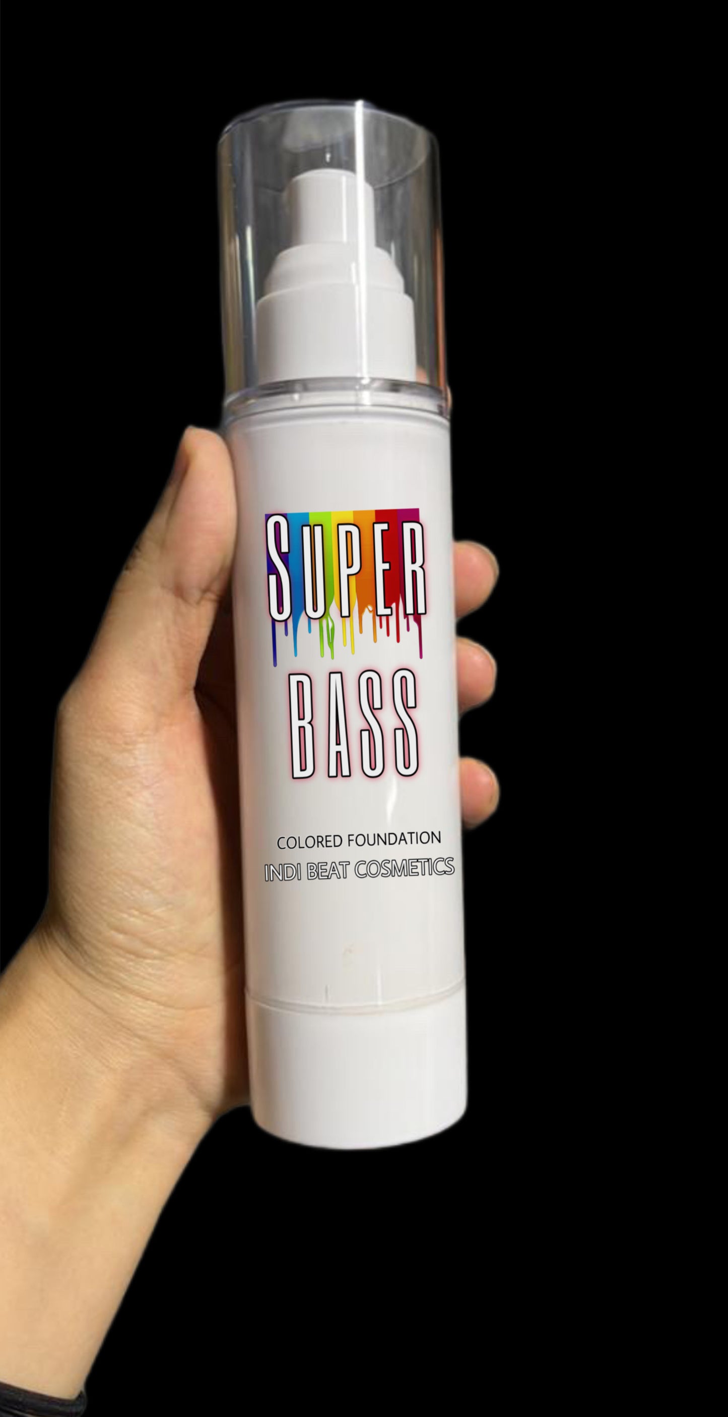 Super Bass White Colored Foundation